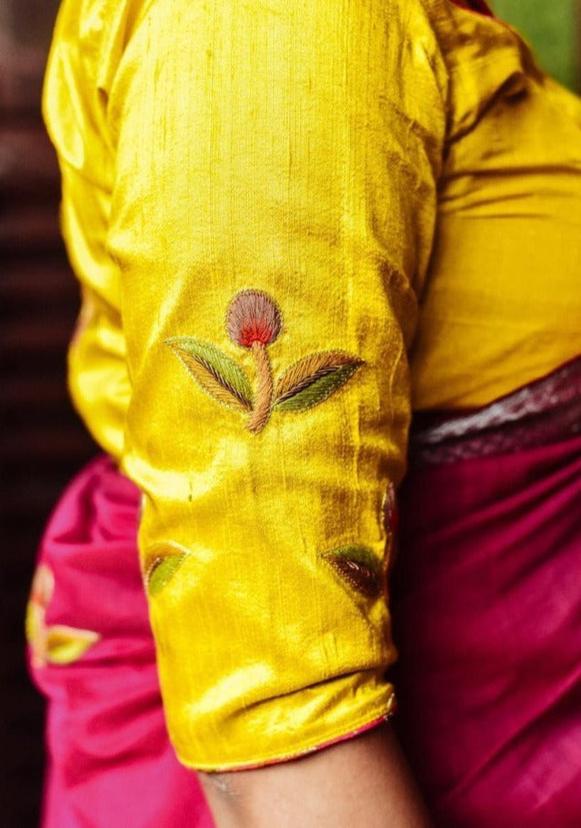 YELLOW PARROT (BLOUSE)