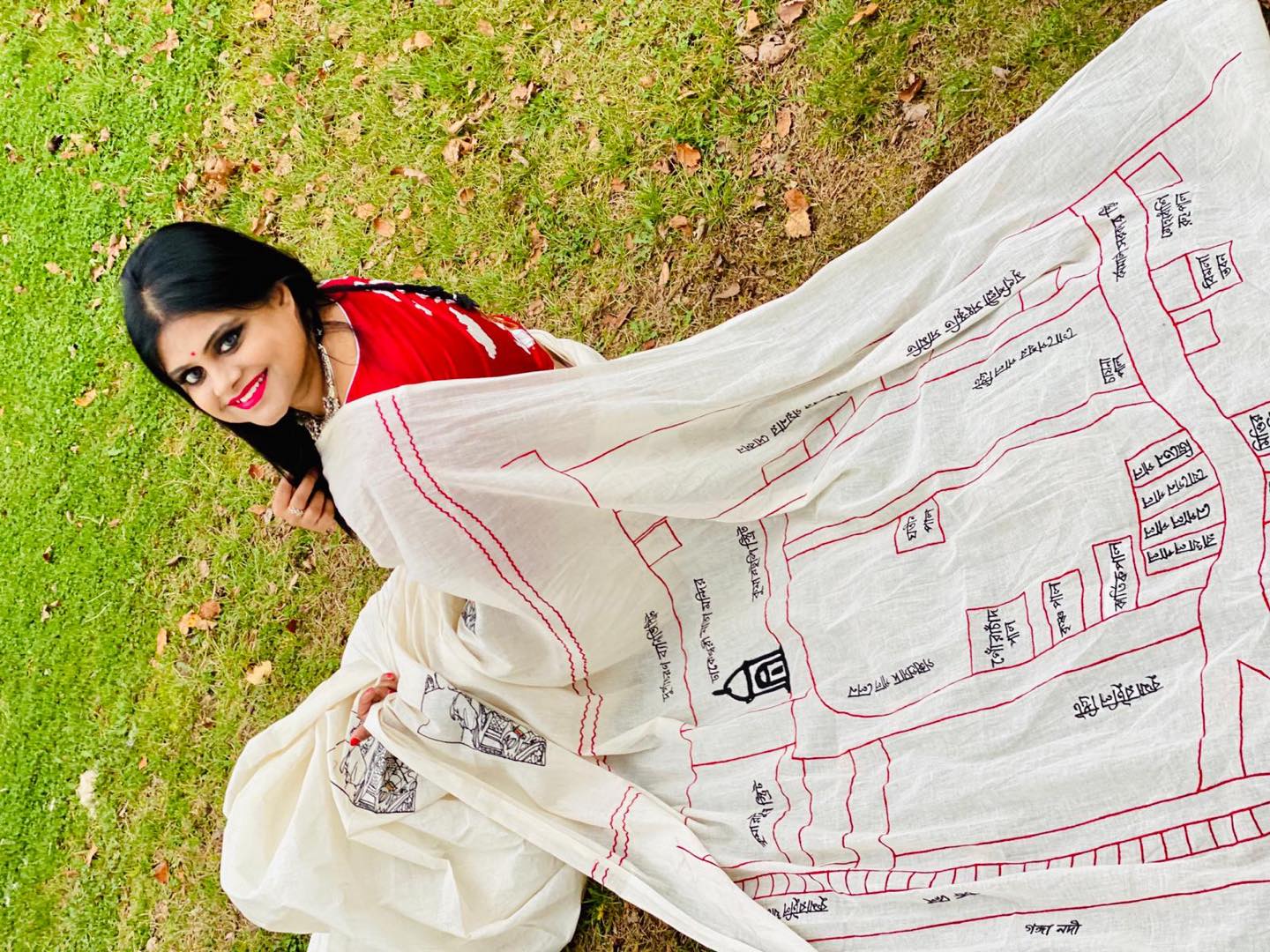 KUMORTULI MAP SAREE