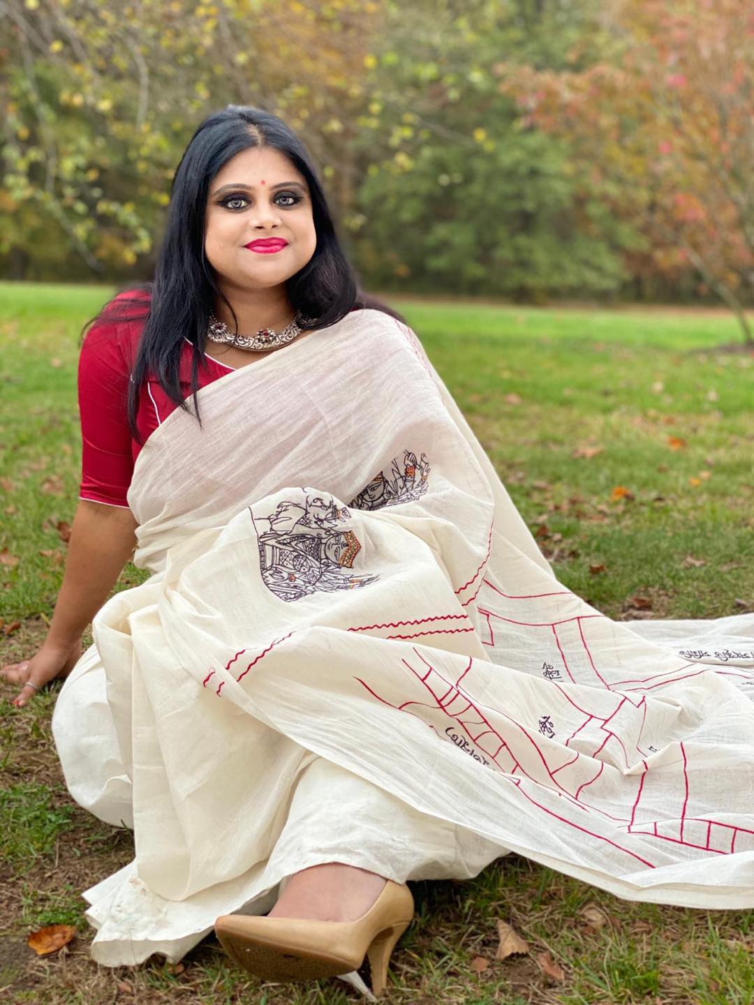 KUMORTULI MAP SAREE