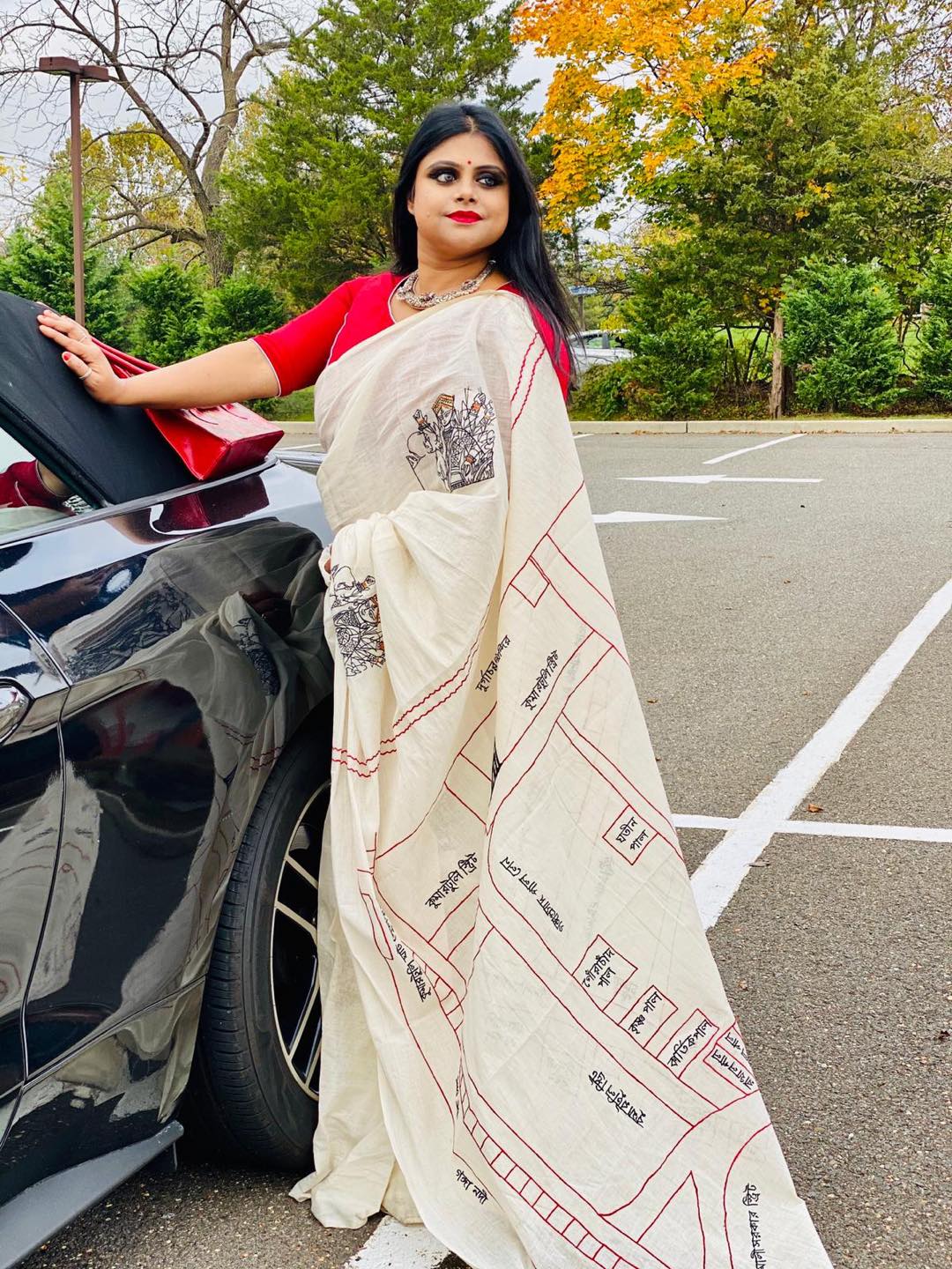 KUMORTULI MAP SAREE