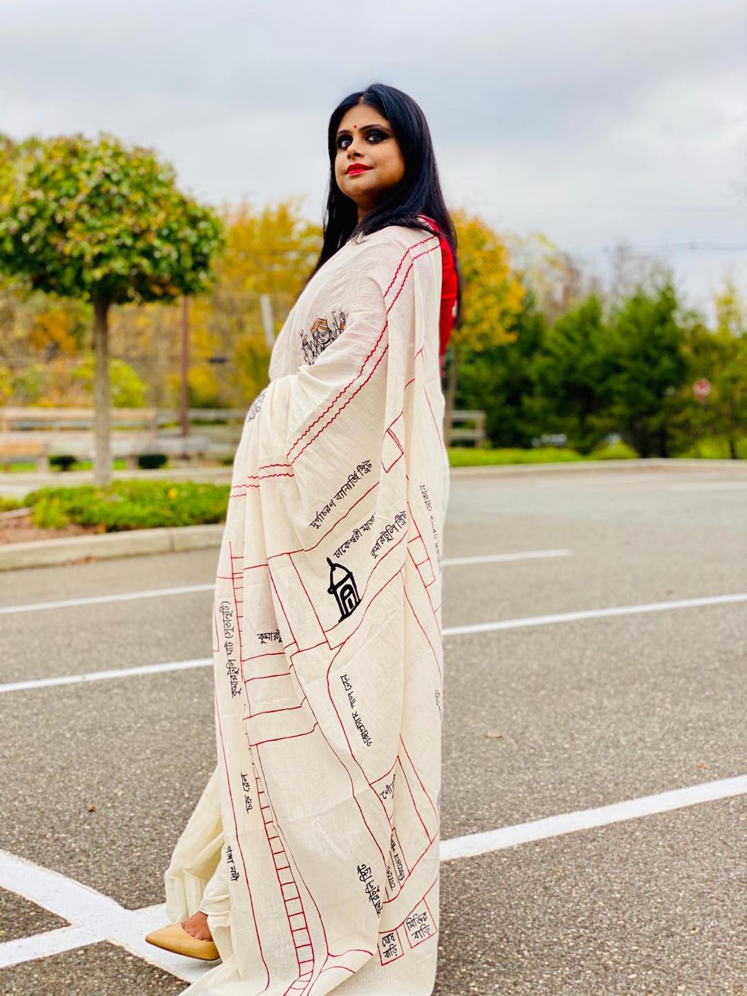 KUMORTULI MAP SAREE
