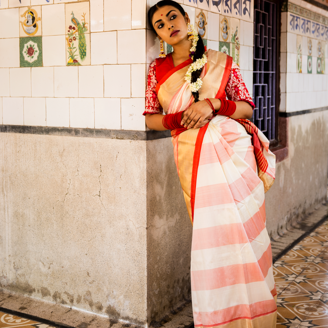 DUDHEY AALTA (SAREE)