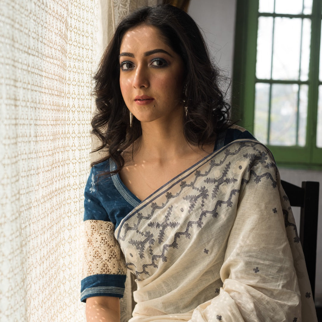 INDIGO LACE (BLOUSE)