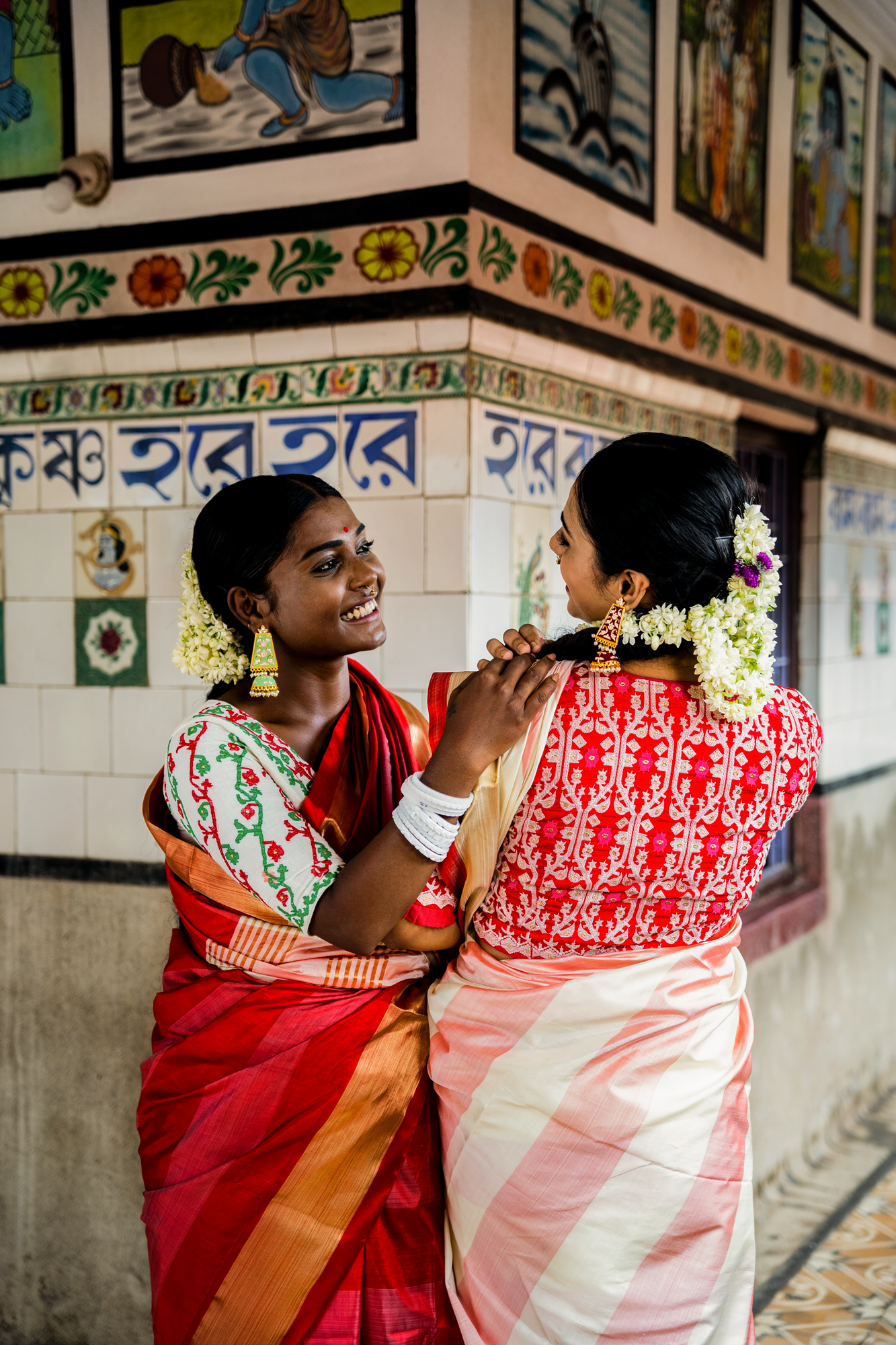 DUDHEY AALTA (SAREE)