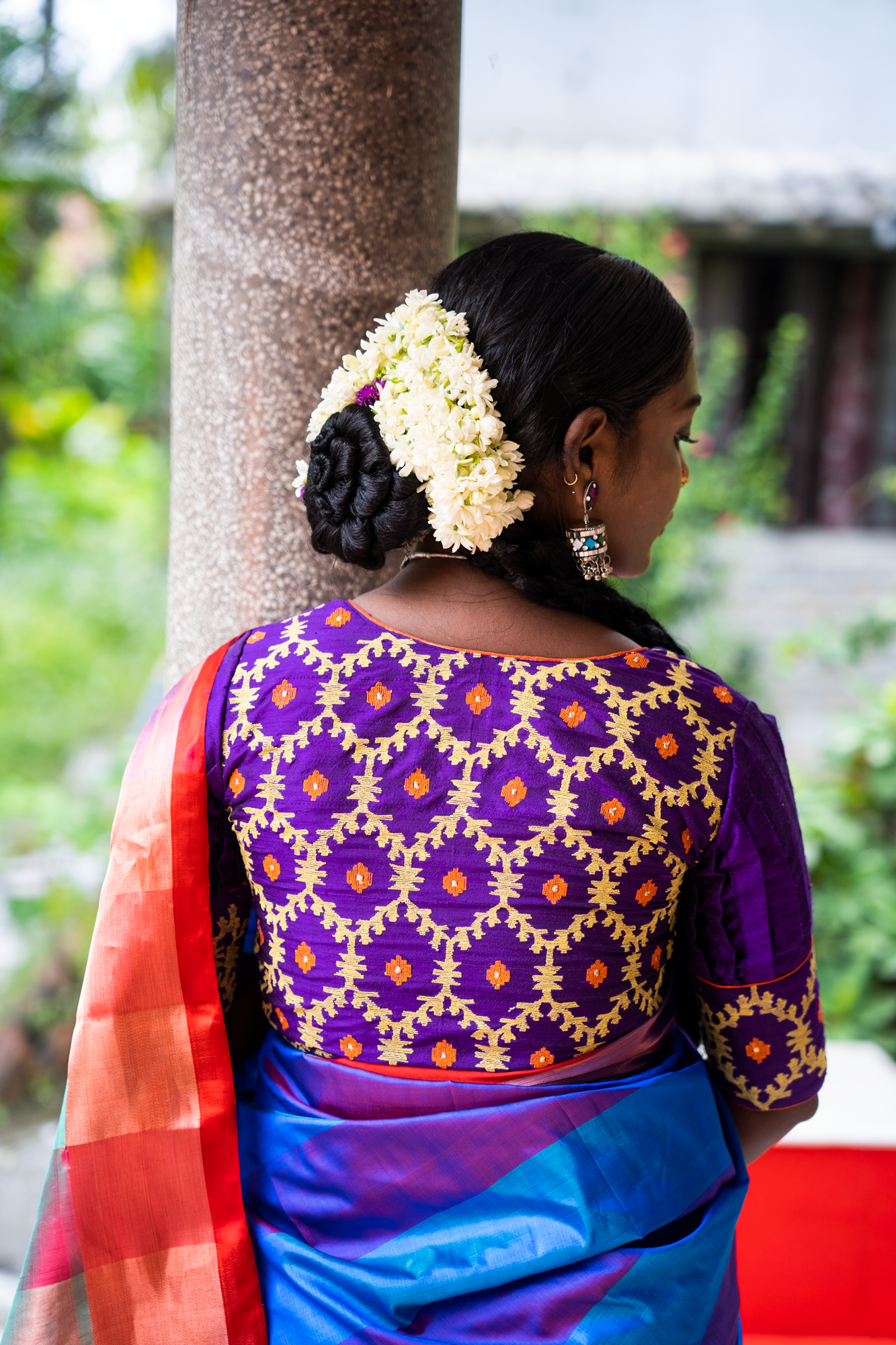 PURPLE JAAL (BLOUSE)