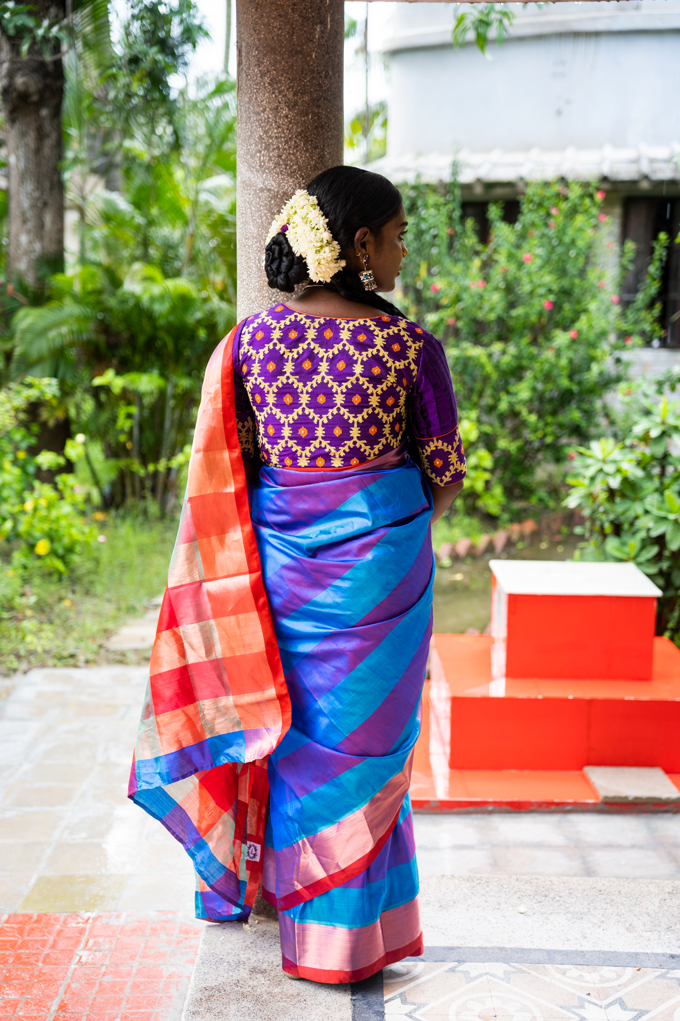 PURPLE JAAL (BLOUSE)