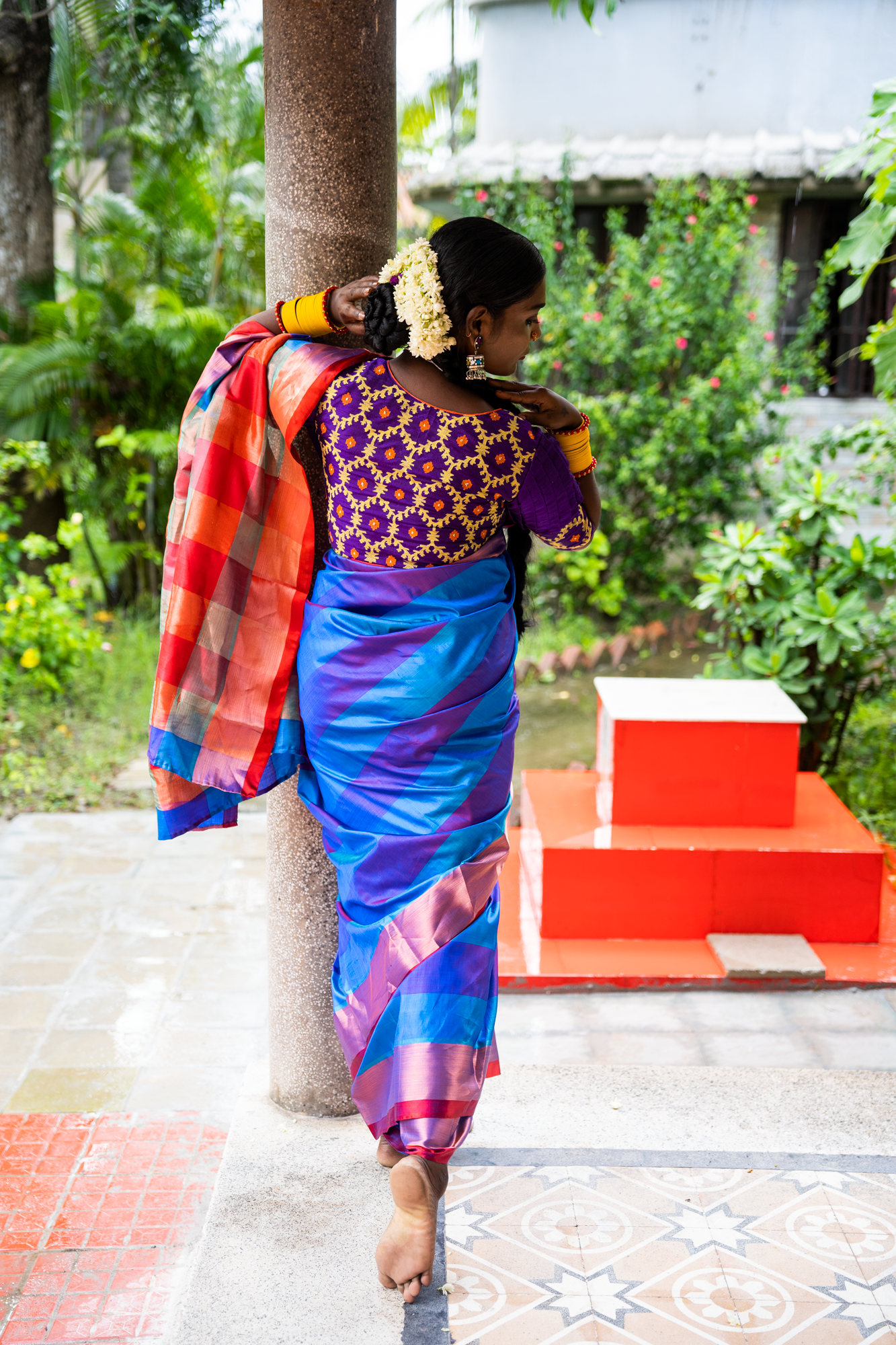 PURPLE JAAL (BLOUSE)