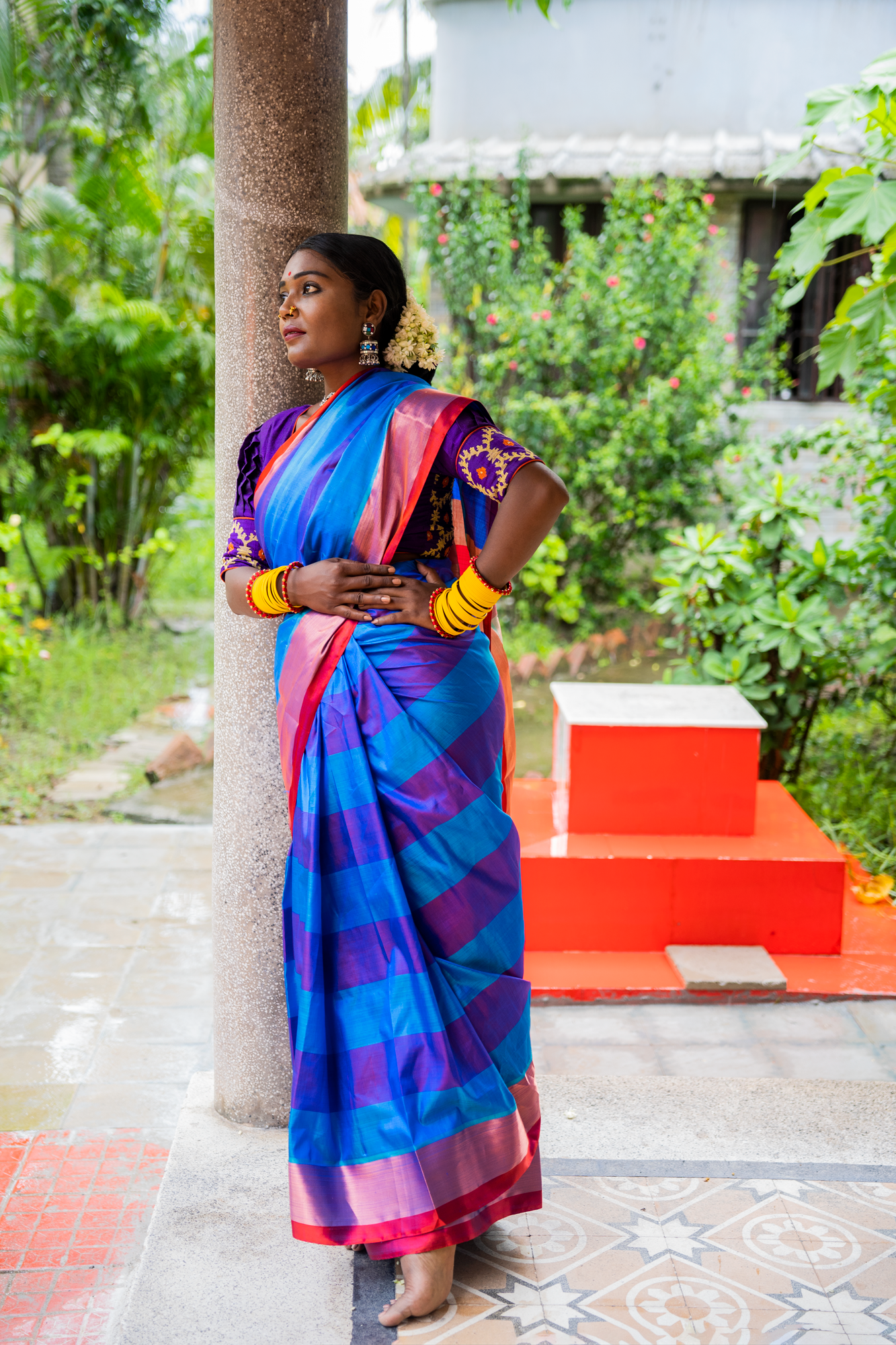 PURPLE JAAL (BLOUSE)