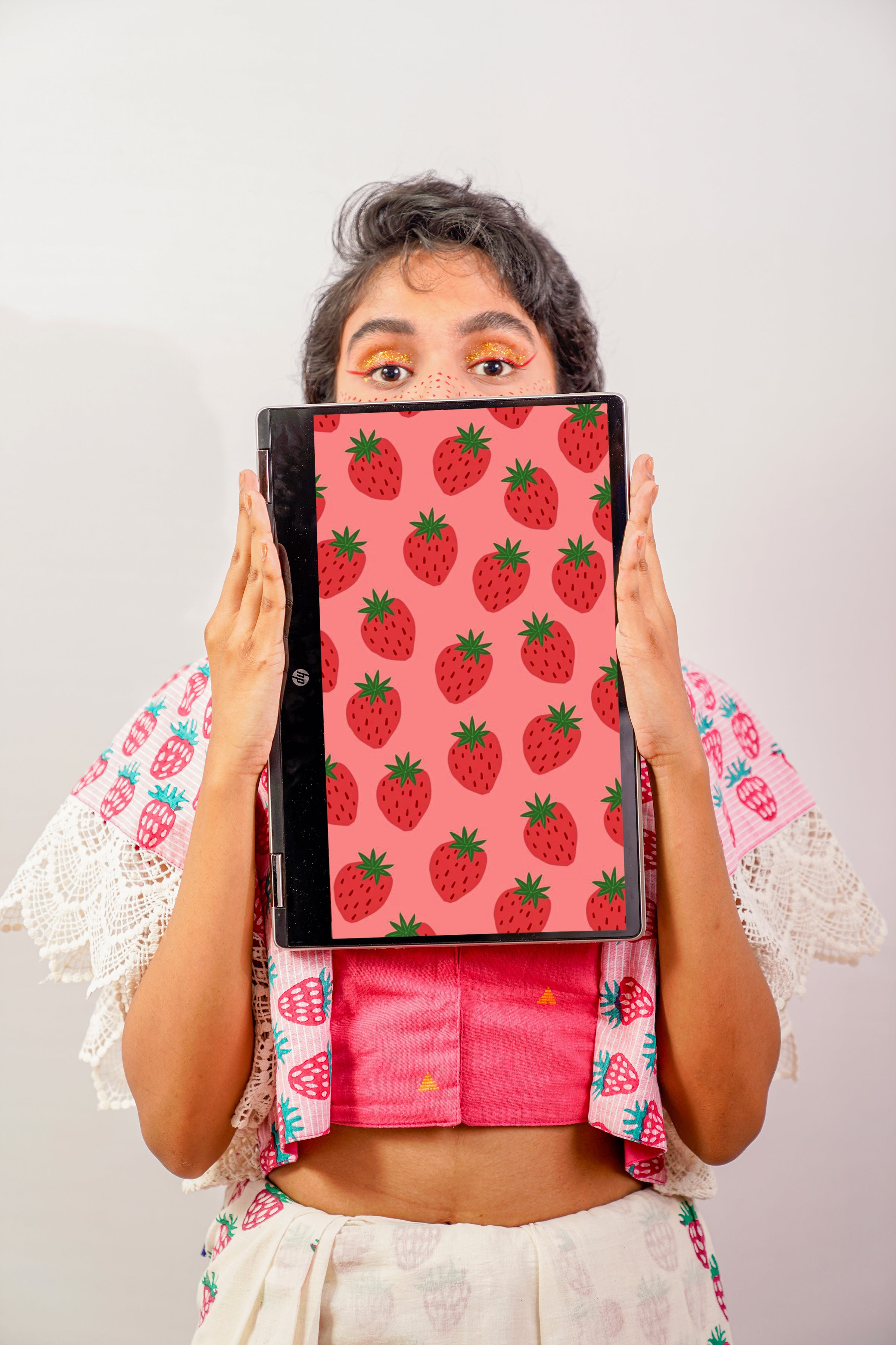 STRAWBERRY MINI KAFTAN