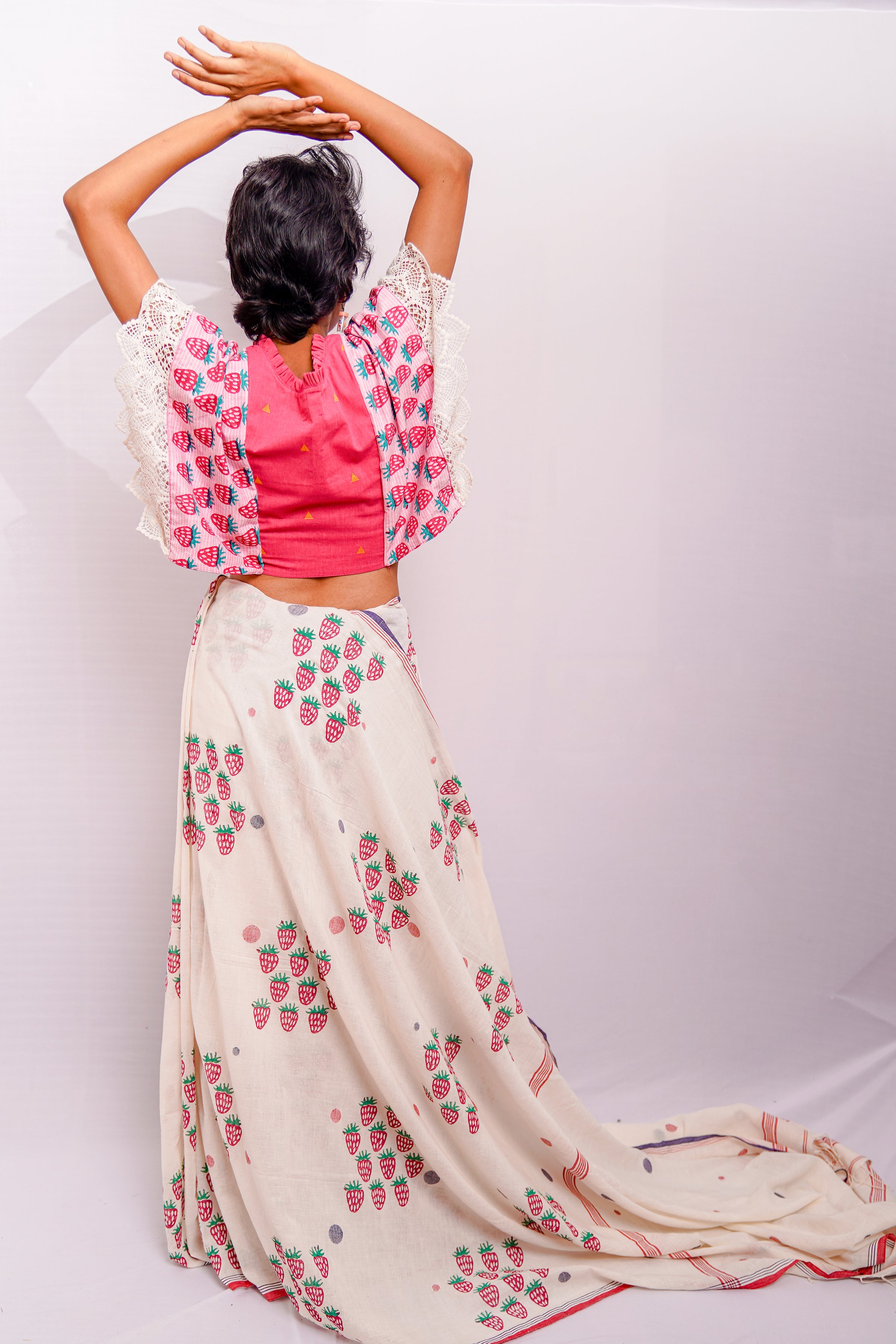 STRAWBERRY MINI KAFTAN