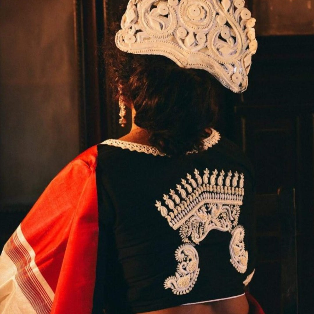 DAAKER SAJ ( BLOUSE)