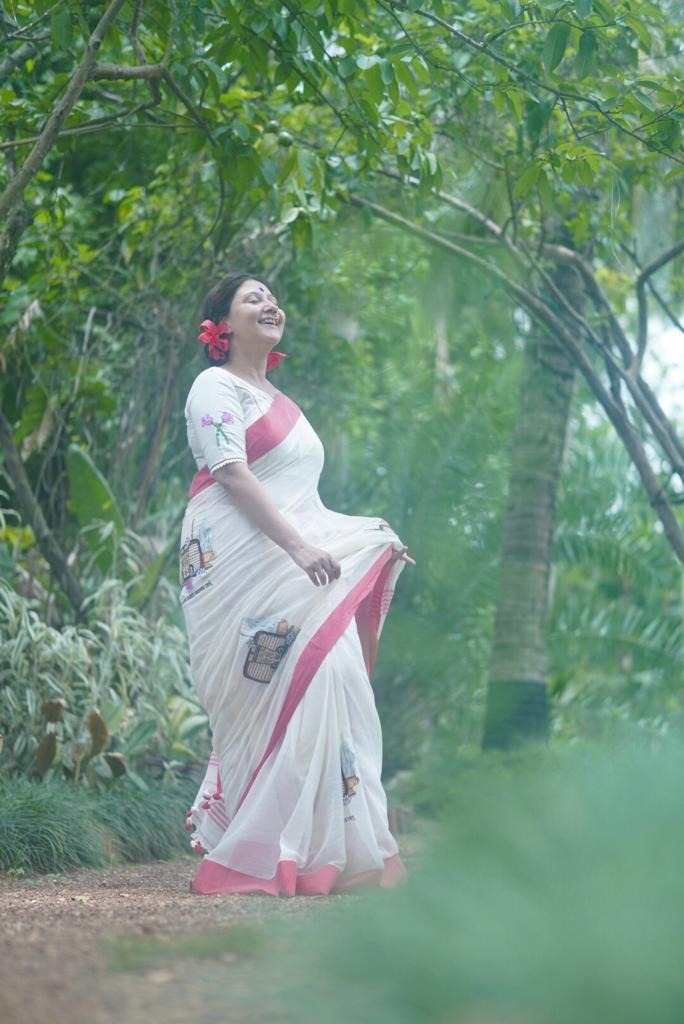 PHULIA COTTON RADIO SAREE