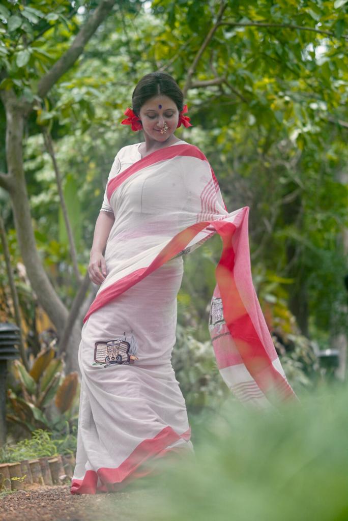 PHULIA COTTON RADIO SAREE