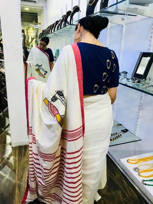 USHA MACHINE SAREE