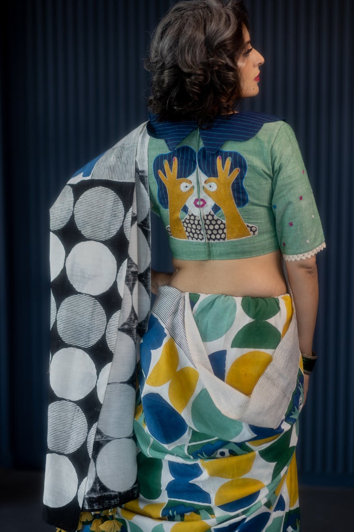 World through Own Eyes - blouse only