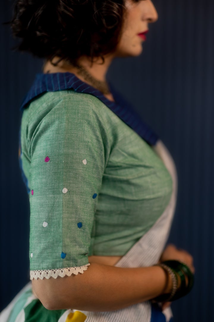 World through Own Eyes - blouse only