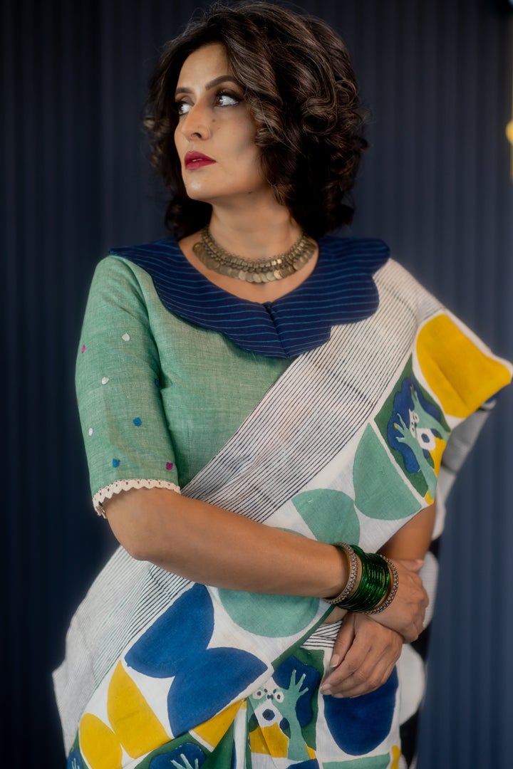 World through Own Eyes - blouse only
