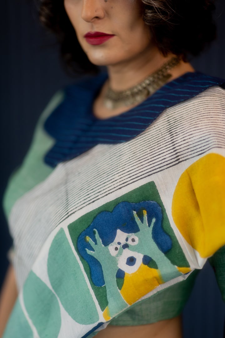 World through Own Eyes - blouse only