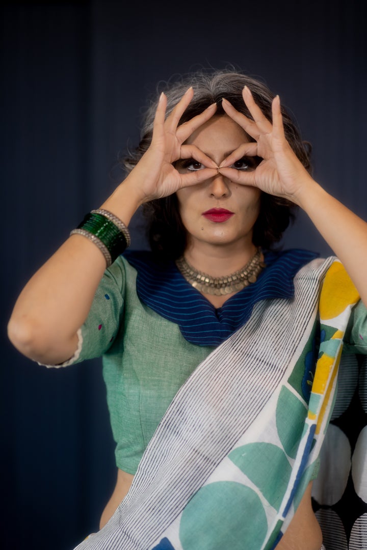 World through Own Eyes - blouse only