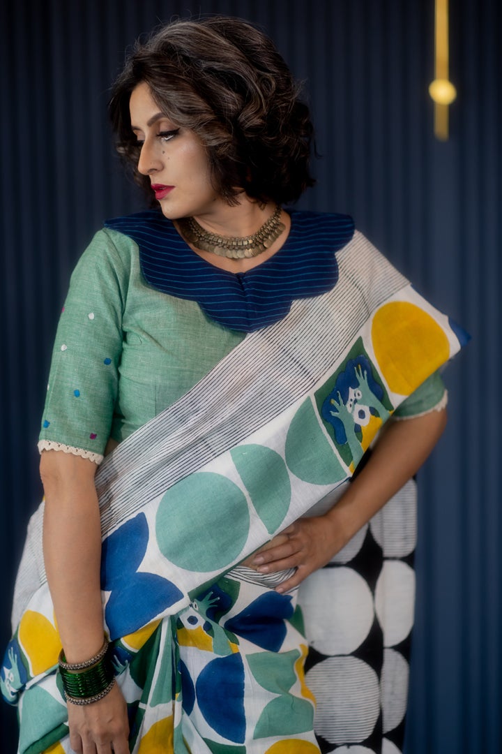 World through Own Eyes - blouse only