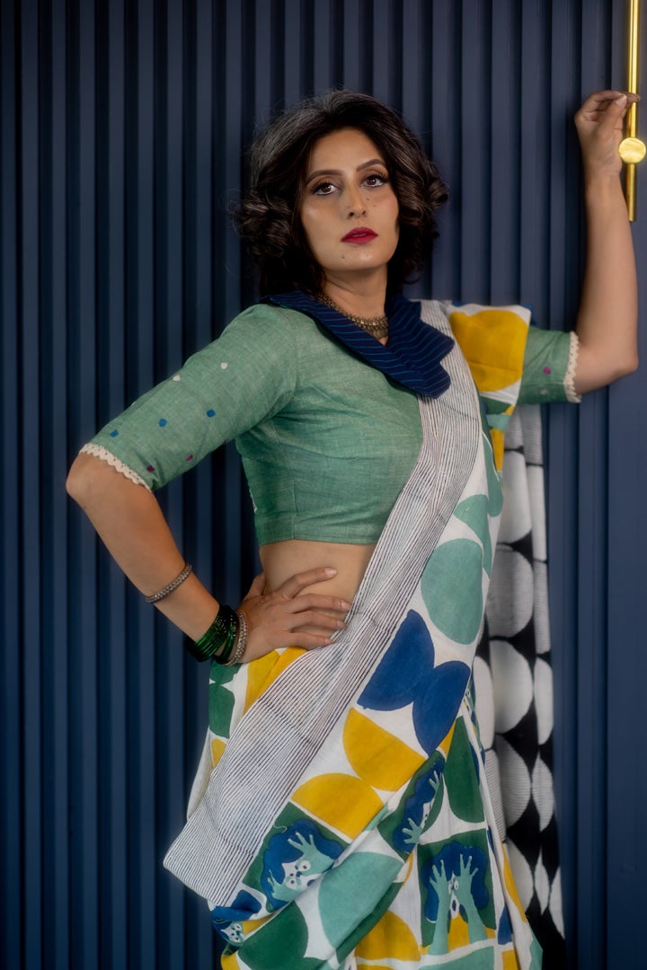 World through Own Eyes - blouse only