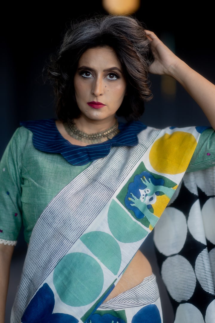 World through Own Eyes - blouse only