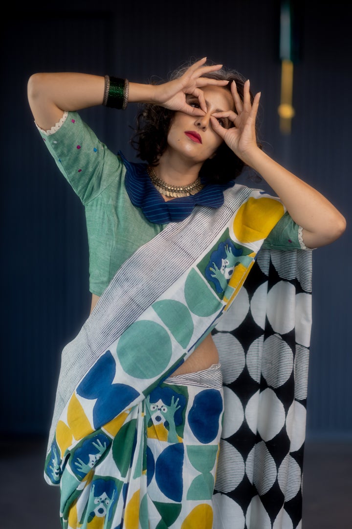 World through Own Eyes - blouse only