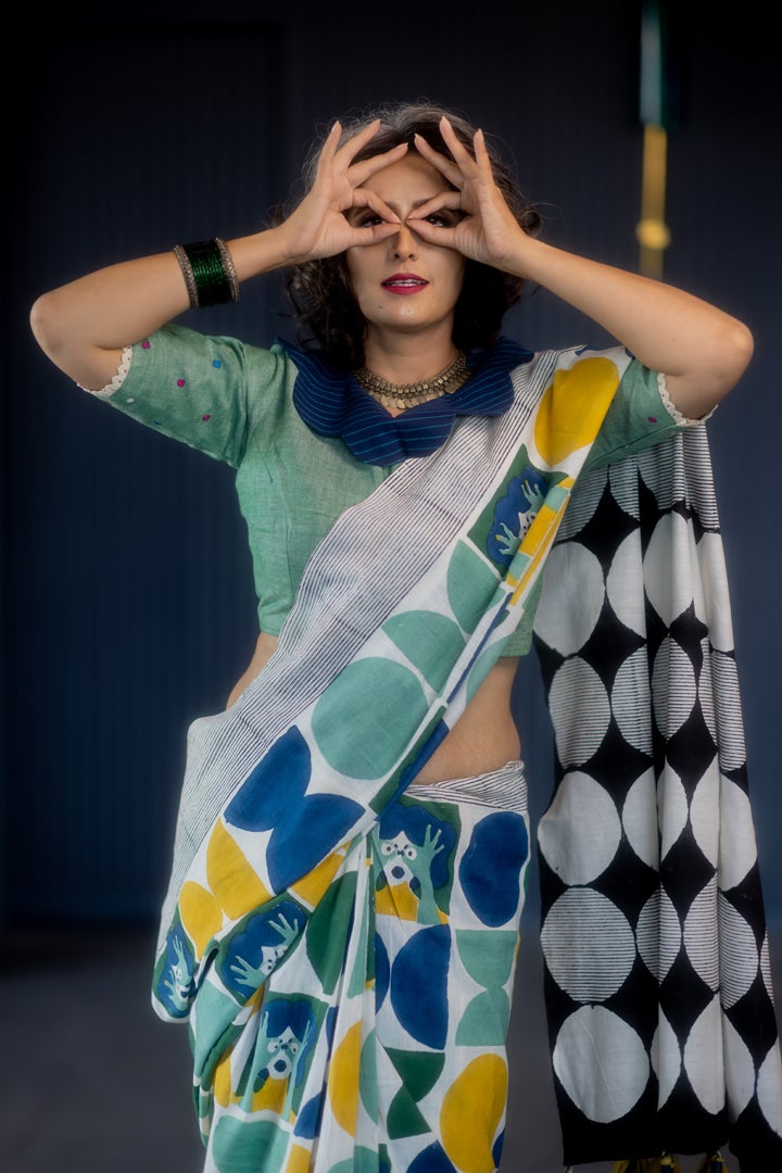 World through Own Eyes - blouse only