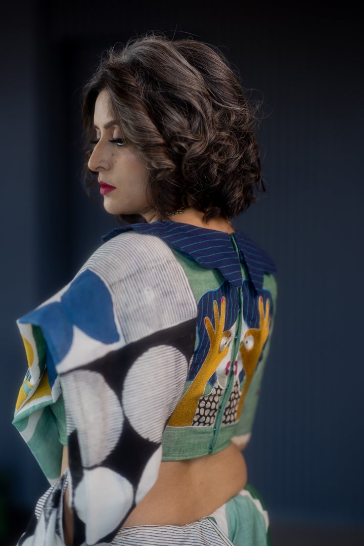 World through Own Eyes - blouse only