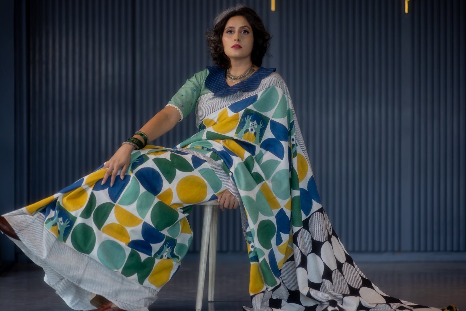 World through Own Eyes - blouse only