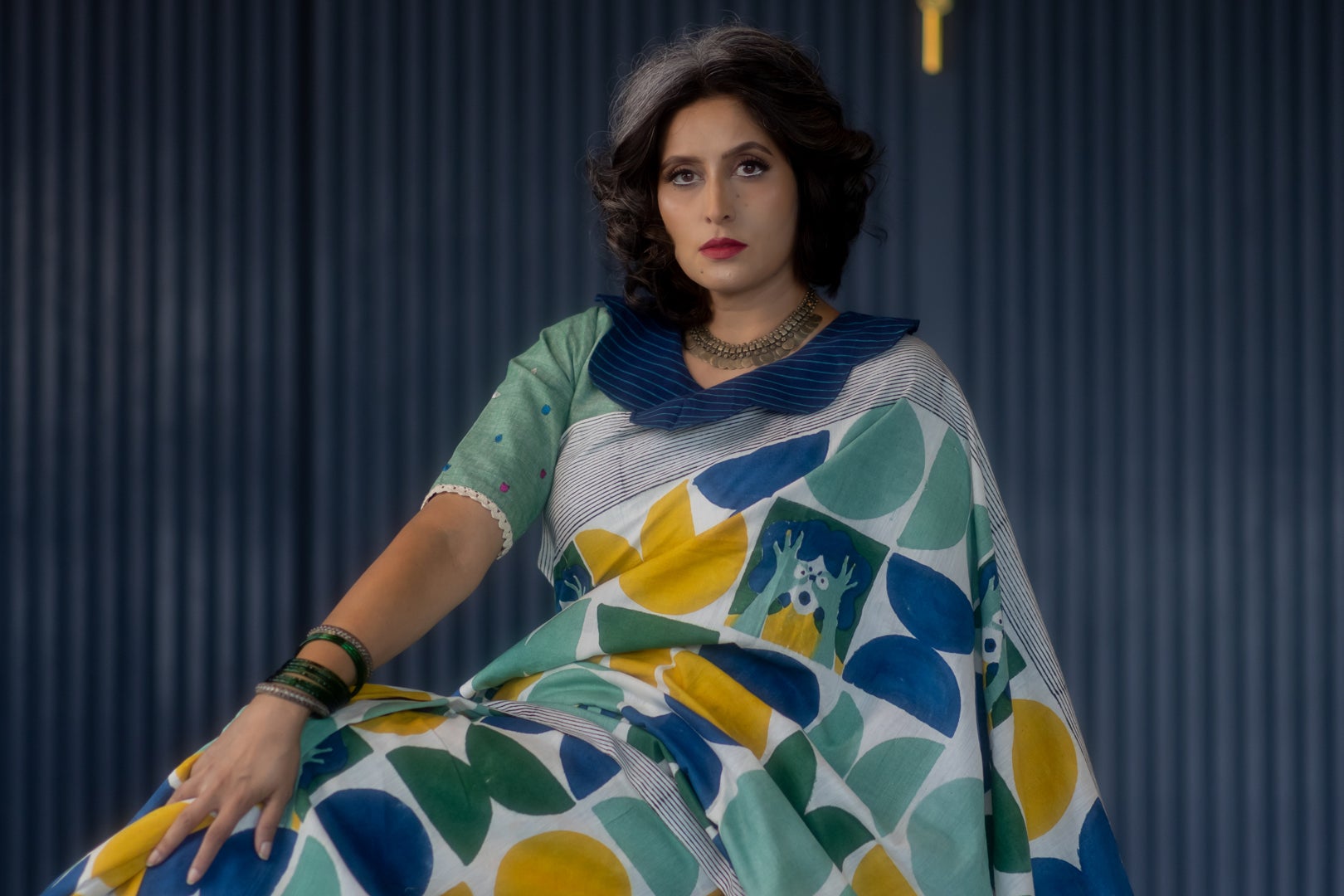 World through Own Eyes - blouse only