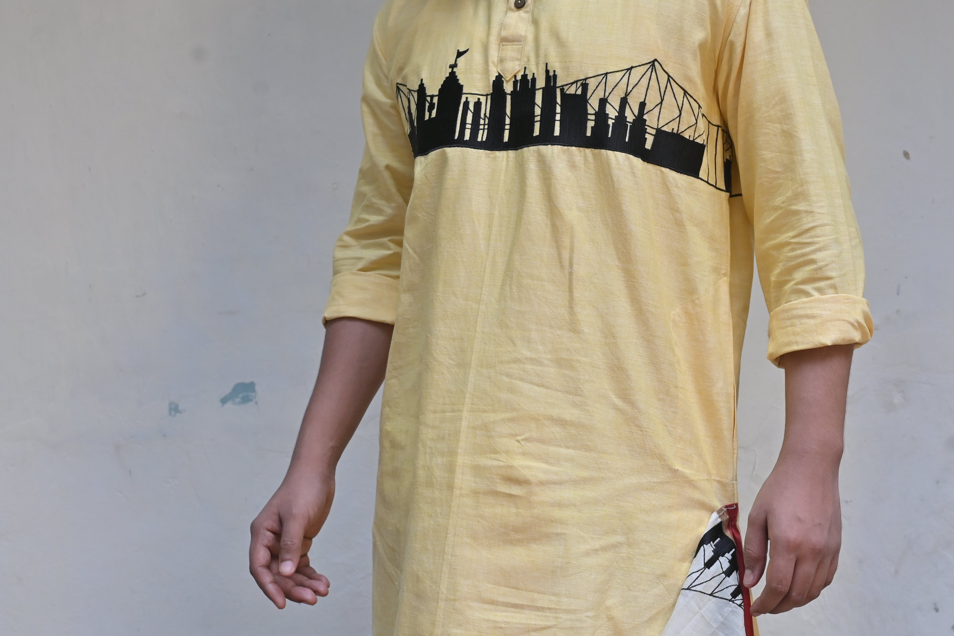 Calcutta Skyline Kurta