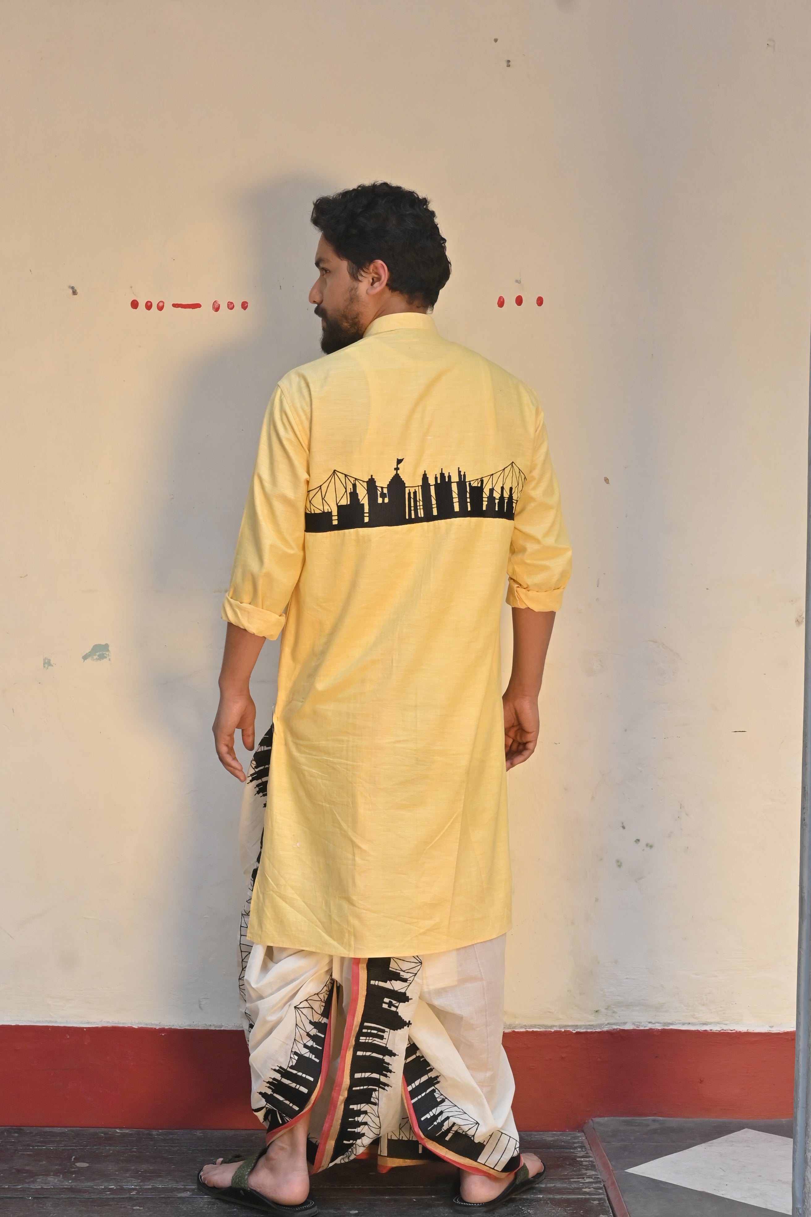 Calcutta Skyline Kurta