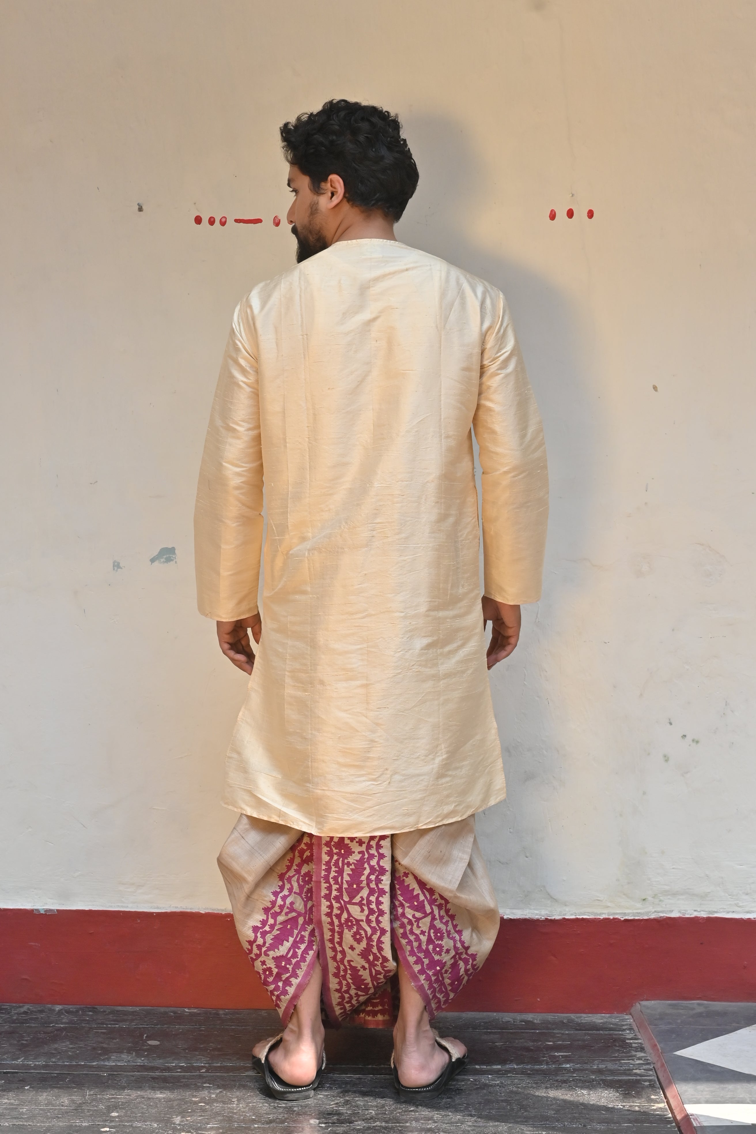 Beige Kolka Kurta
