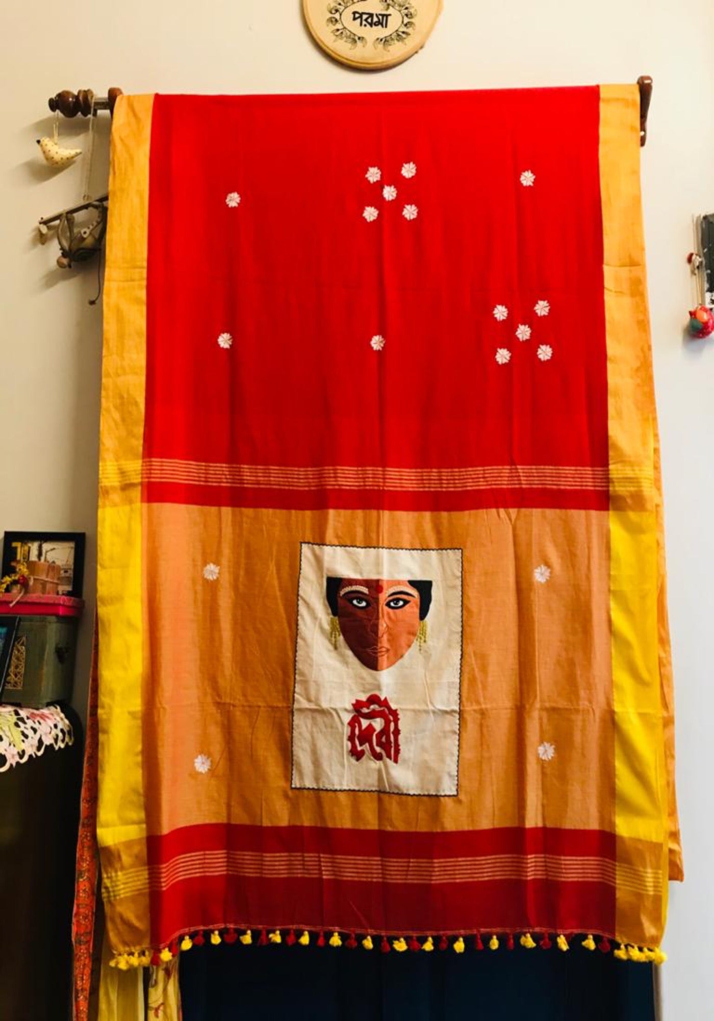 RED DEVI POSTER SAREE