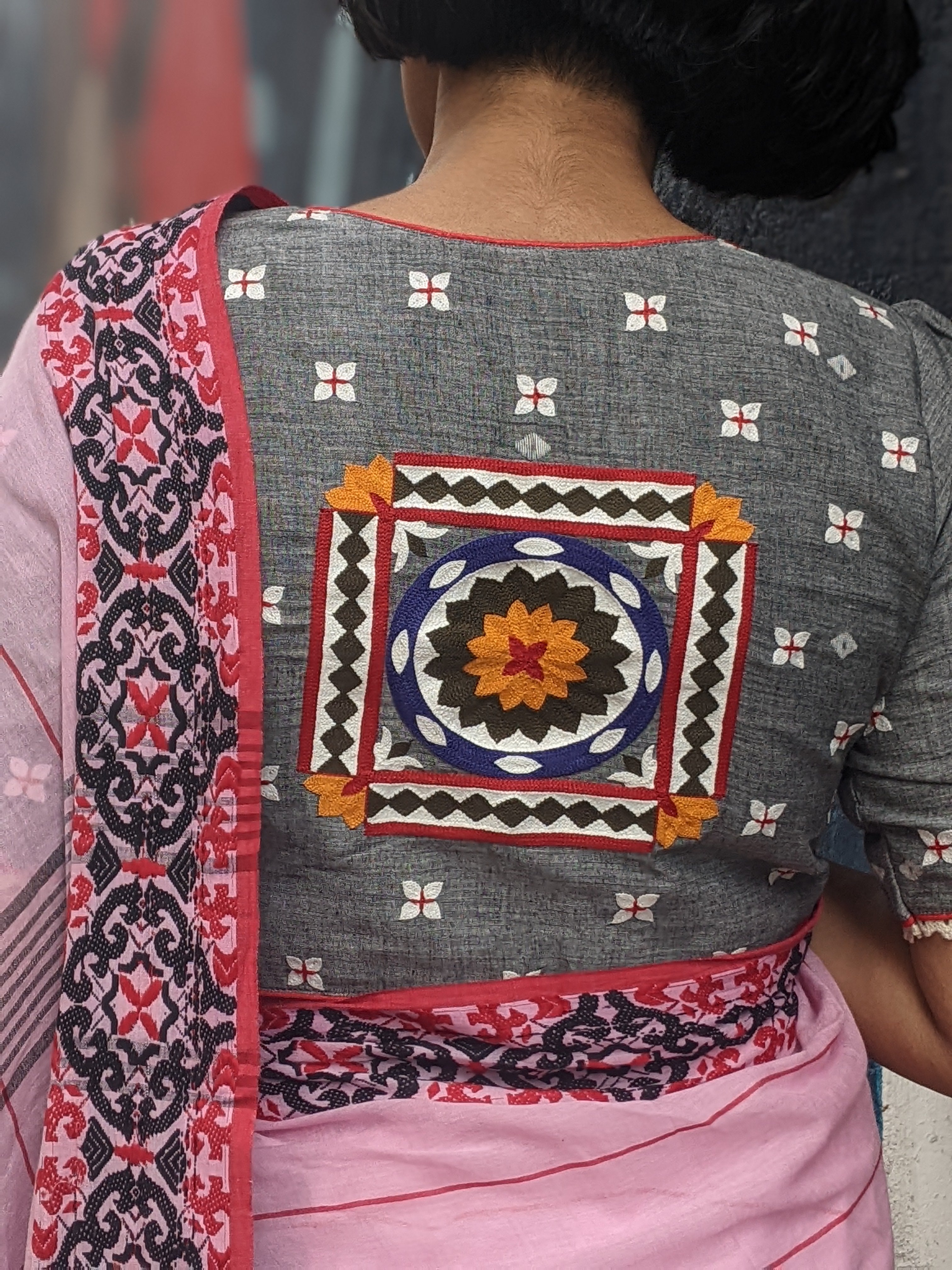 PINK ATHANGUDI (SAREE)