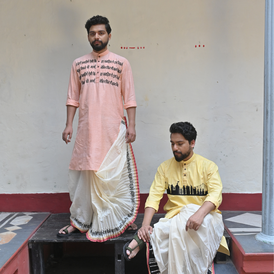 Calcutta Skyline Kurta