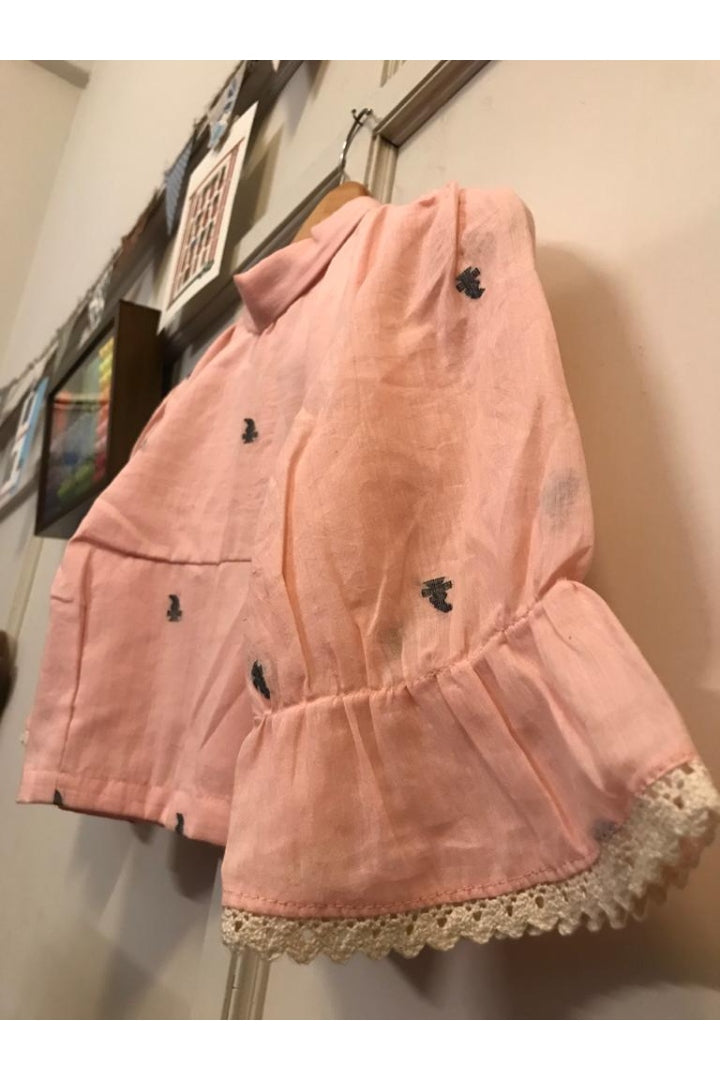 ROLL COLLAR VINTAGE JAMDANI