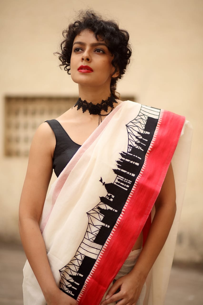 CALCUTTA SKYLINE SAREE