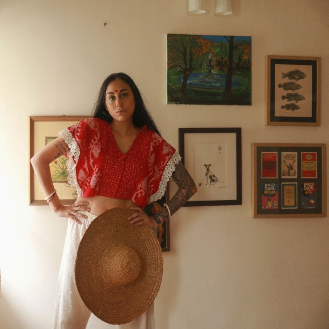LAAL MINI KAFTAN BLOUSE