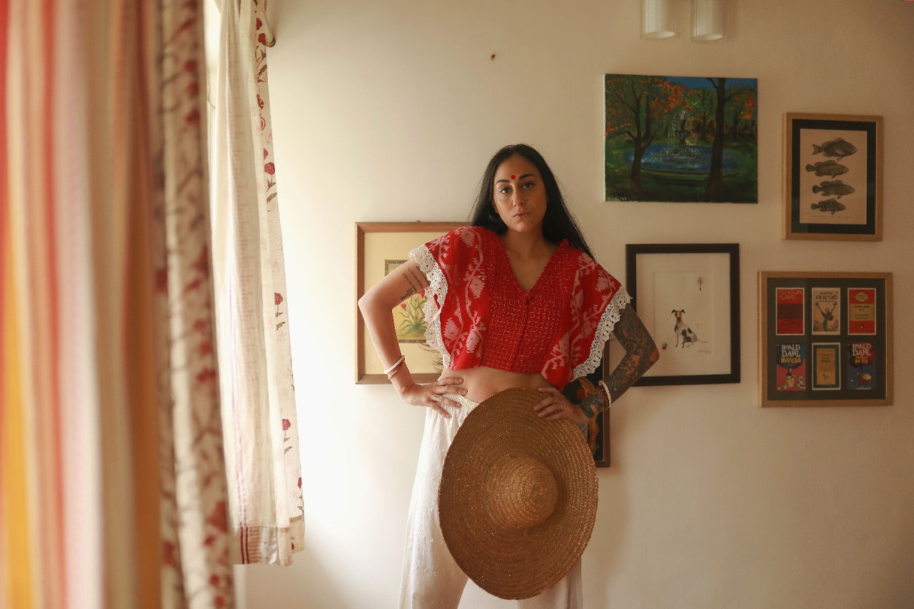 LAAL MINI KAFTAN BLOUSE