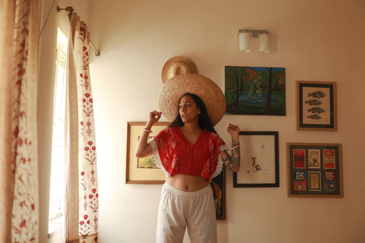 LAAL MINI KAFTAN BLOUSE