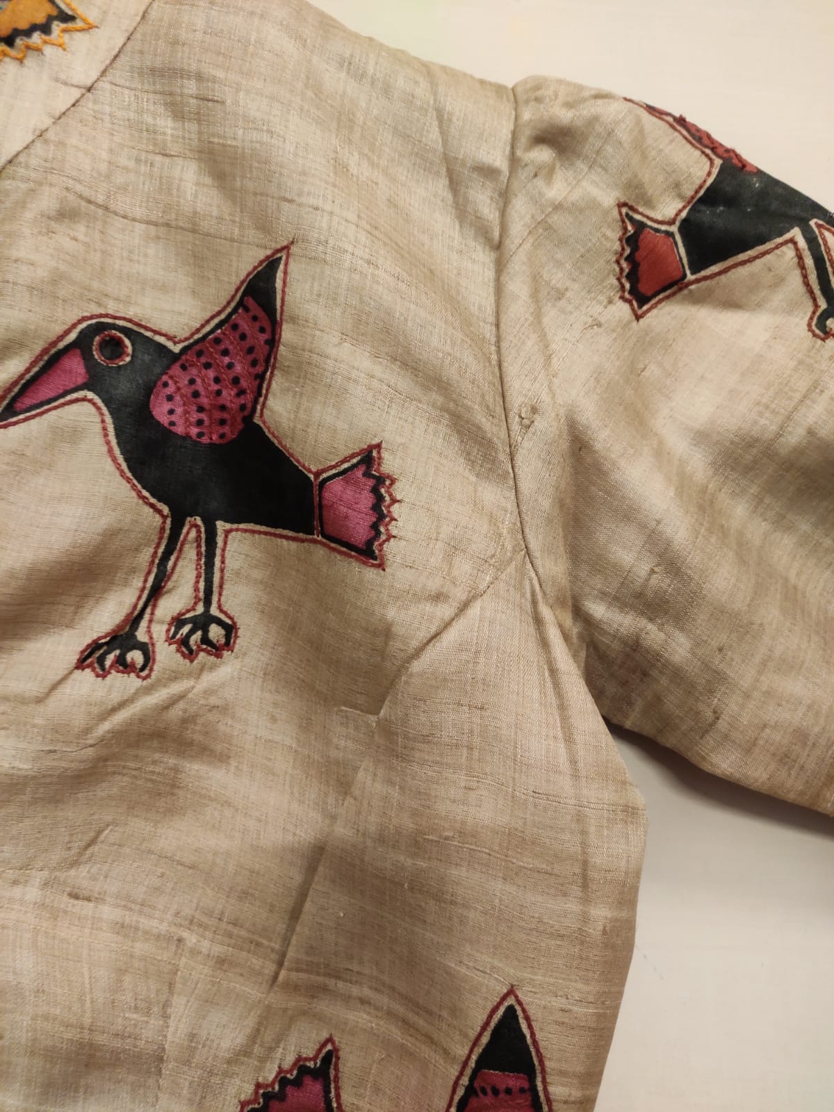 TUSSUR CROW BLOCK PRINT