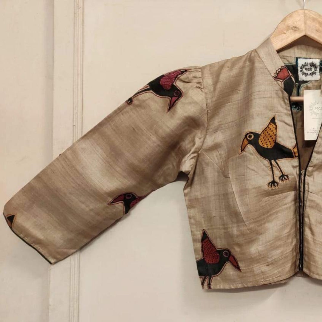 TUSSUR CROW BLOCK PRINT