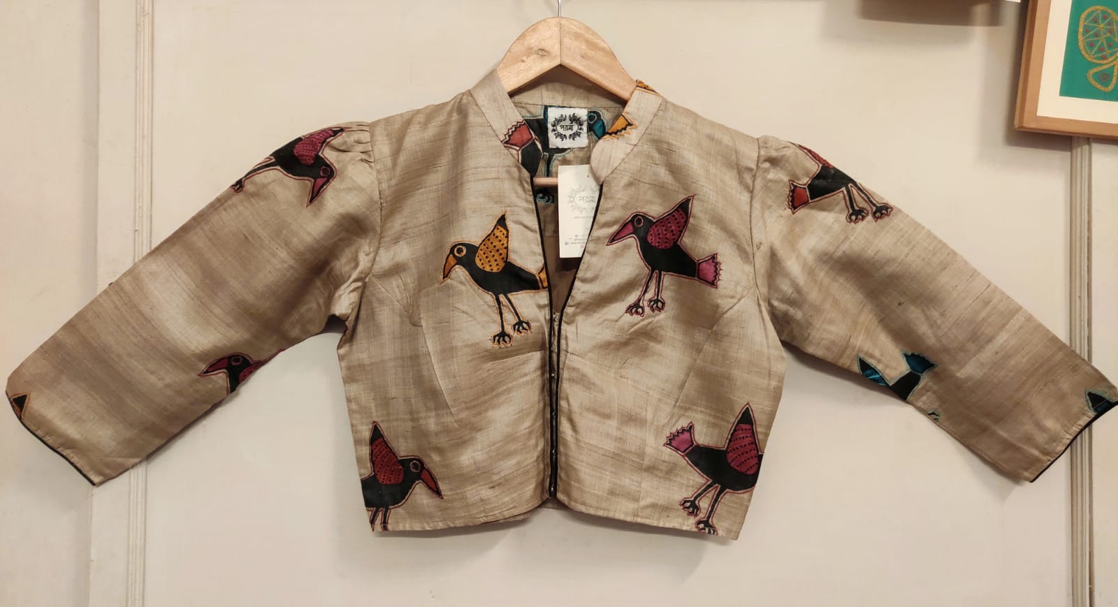 TUSSUR CROW BLOCK PRINT