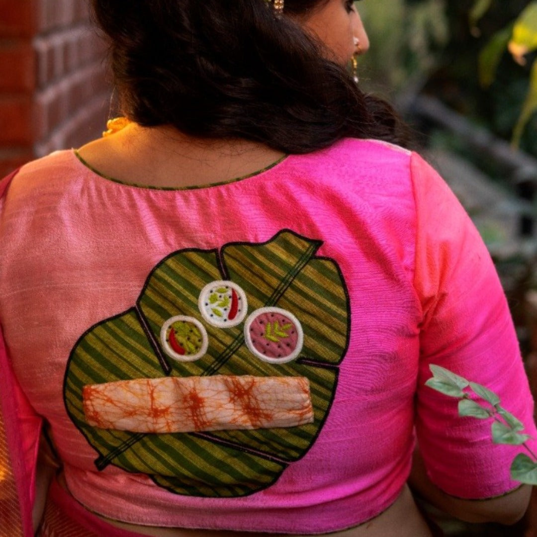 BANANA LEAF & DOSA (BLOUSE)