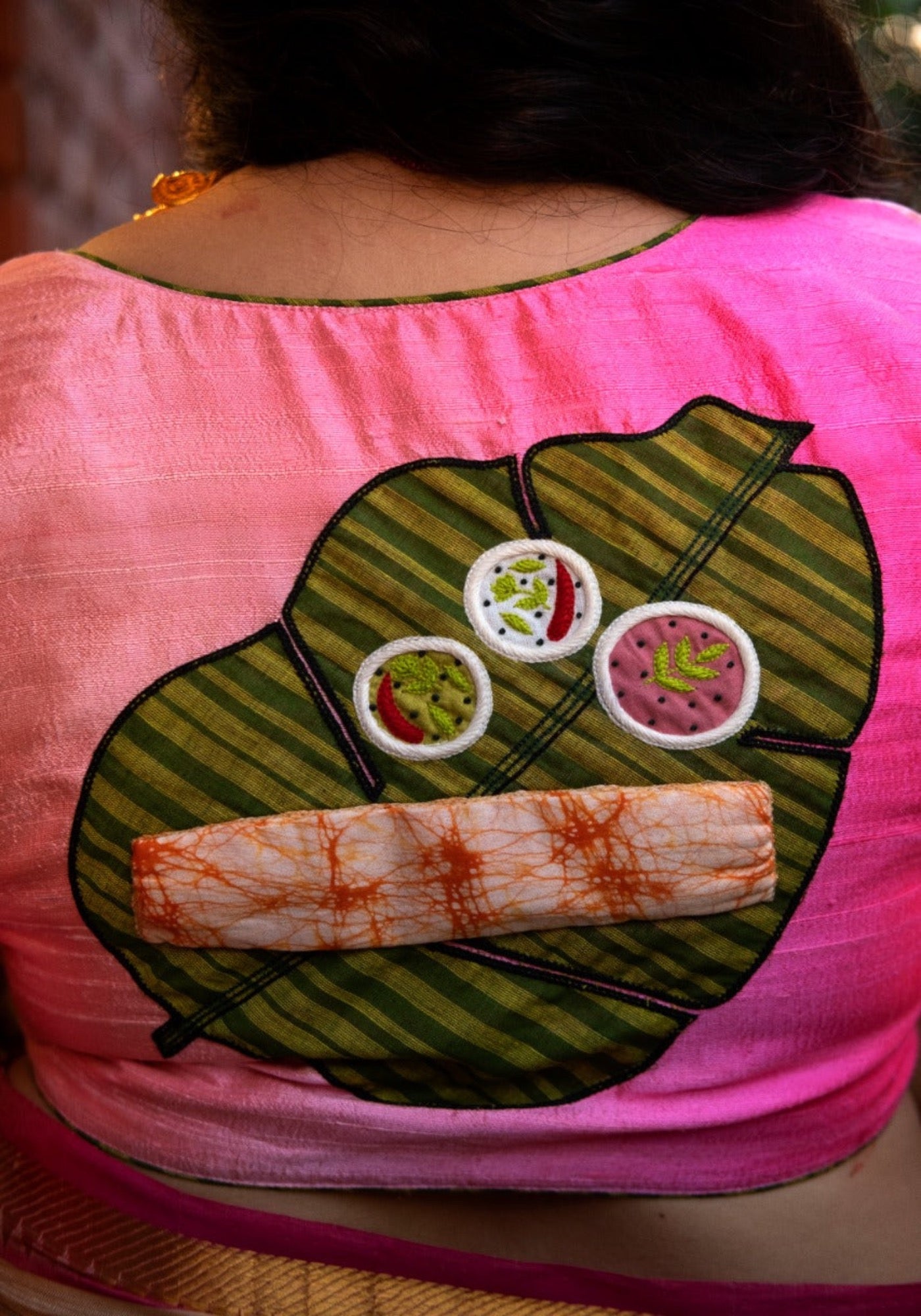 BANANA LEAF & DOSA (BLOUSE)
