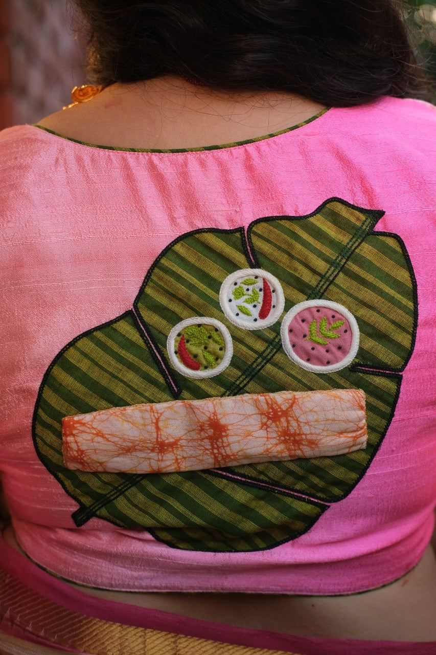 BANANA LEAF & DOSA (BLOUSE)