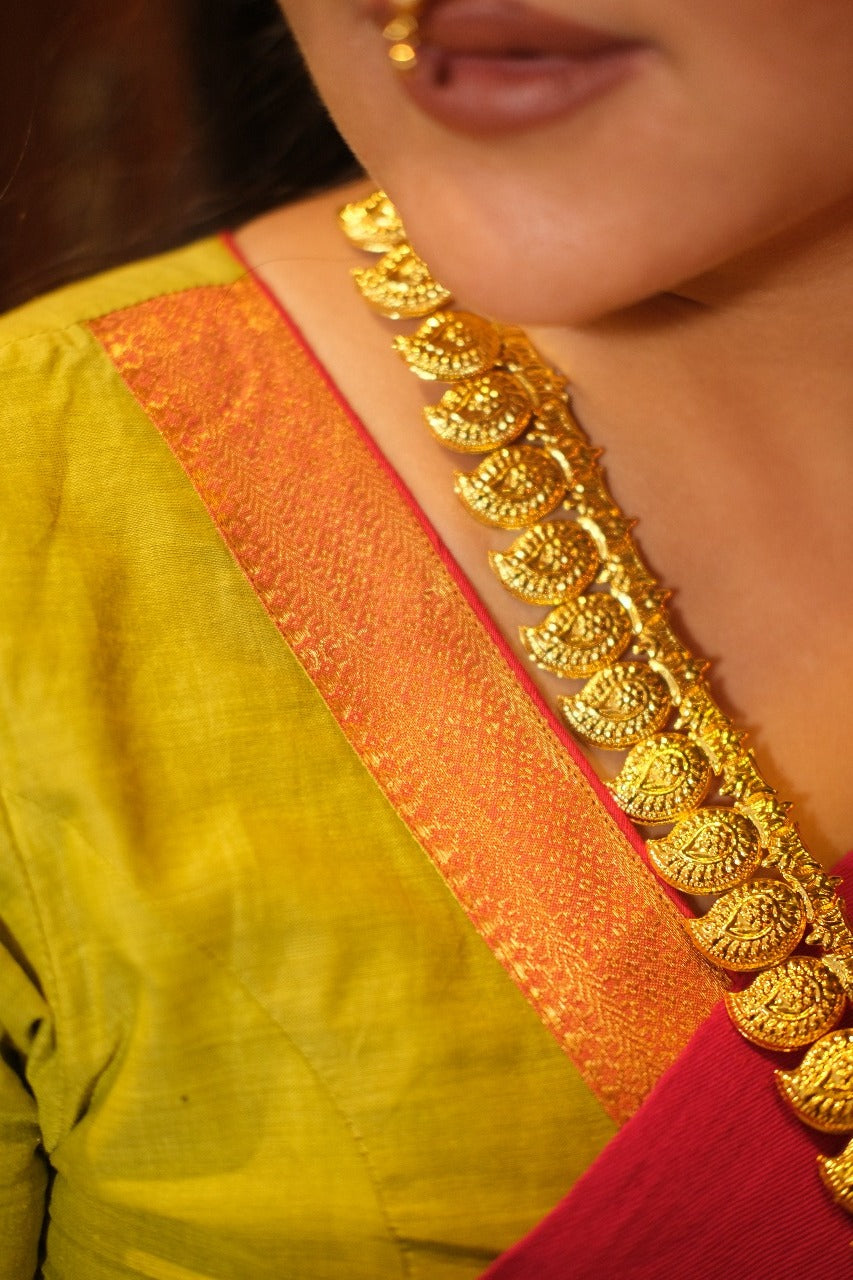 GOPURAM GREEN (BLOUSE)