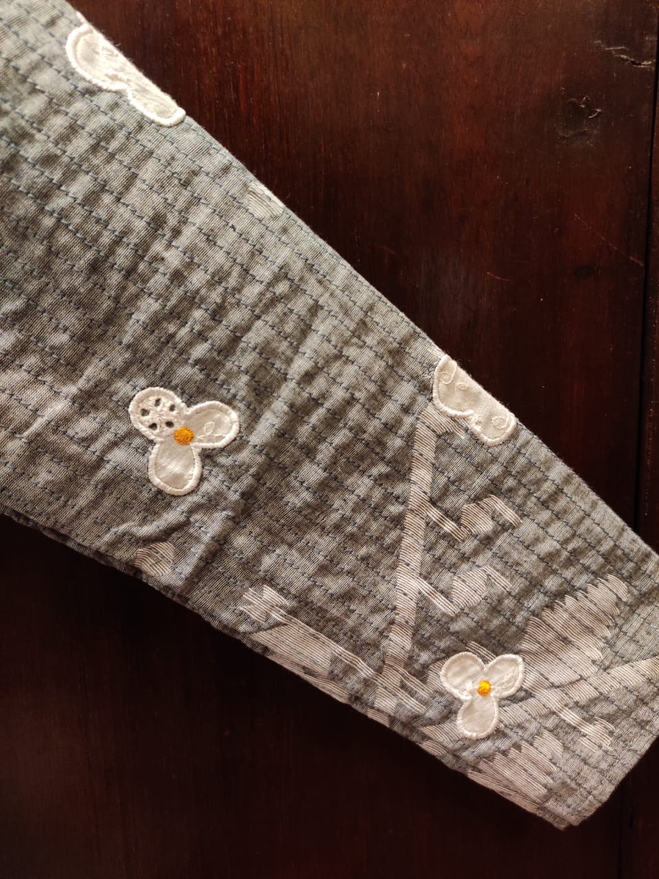 Poached egg flower jacket